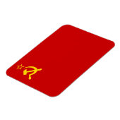Sovjet-Unie vlag, USSR, CCCP, Communisme, Lenin Magneet (Linkerzijde)