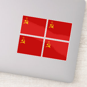 Sovjet-Unie vlag, USSR, CCCP, Communisme, Lenin Sticker