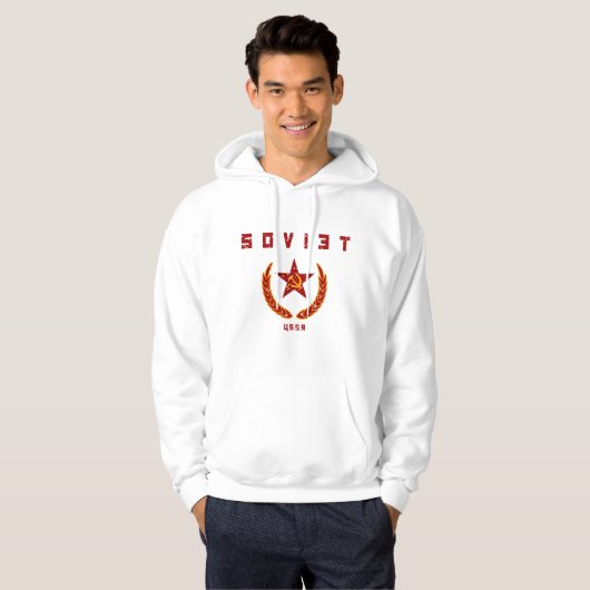 Sovjet-USSR Hoodie (Voorkant volledig)