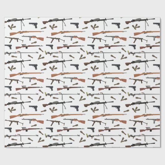 Sovjet WW2-wapens Cadeaupapier (Vlak)