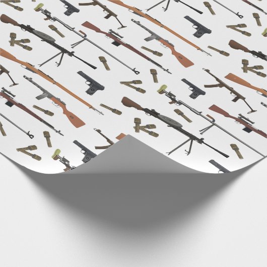 Sovjet WW2-wapens Cadeaupapier (Hoek)