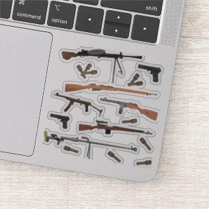 Sovjet WW2-wapens Sticker