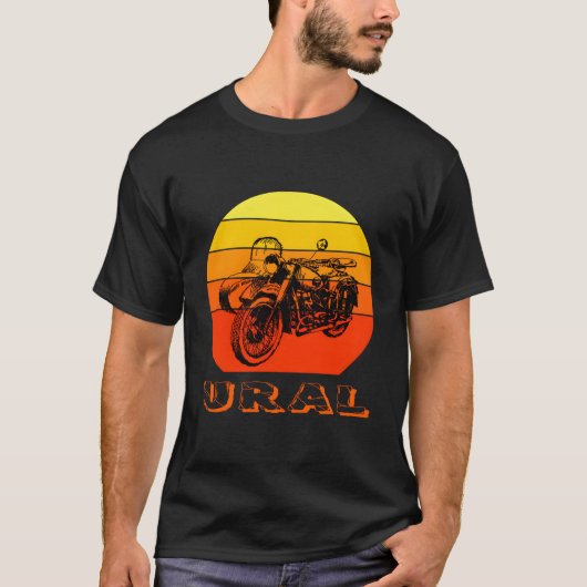 Sovjet zware motorfietsen zoals Oeral zijn niet ba T-shirt (Voorkant)