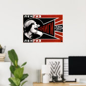  Sovjetboekenuitgever AD Poster (Thuiskantoor)