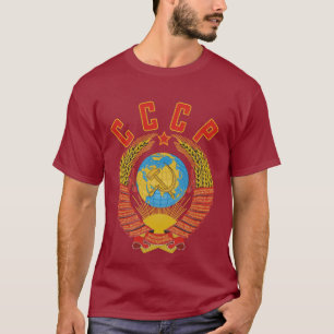 Sovjetjets Shirt van de Mannen van het CCCP-verdra