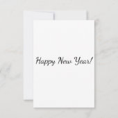 Sovjetkaart met de nieuwjaarscavalerie (Achterkant)