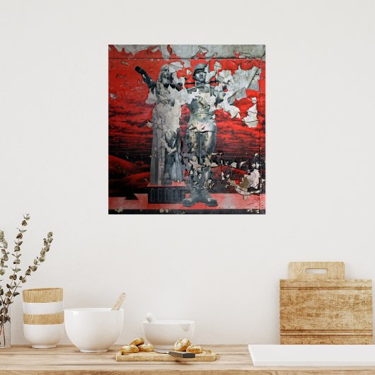 Sovjetoorlogvoering Poster (Keuken)