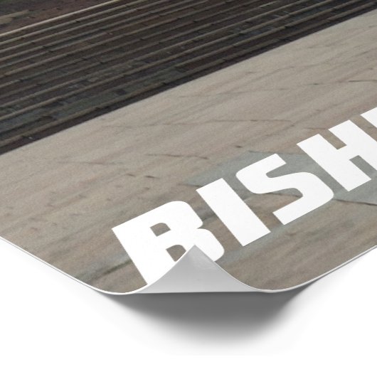 Sovjetoverwinningsplein, Bisjkek Frunze, Kirgizië Poster (Hoek)