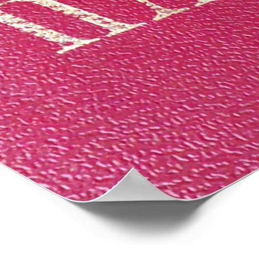 Sovjetpaspoort Poster (Hoek)