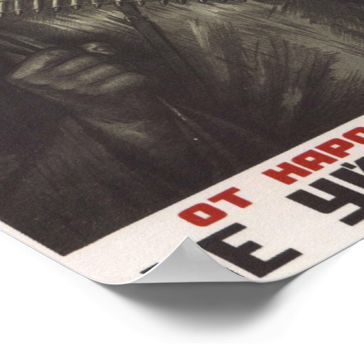 Sovjetpropaganda Poster (Hoek)