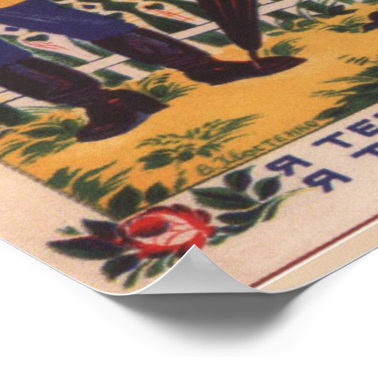 Sovjetpropaganda Poster (Hoek)