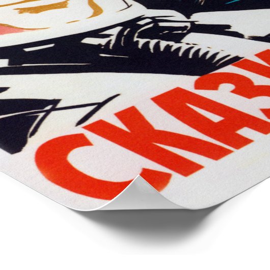 Sovjetruimtepropaganda - de dromen zijn waar poster (Hoek)