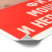 Sovjetsport Poster (Hoek)