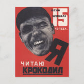 Sovjettijdschrift en briefkaart (Voorkant)
