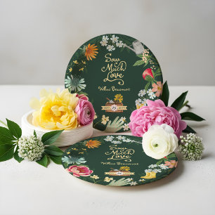 Sow Much Love Baby in Bloom Garden Baby shower Papieren Bordje