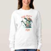 Sow Veel Leuk Wit Sweatshirt (Voorkant)