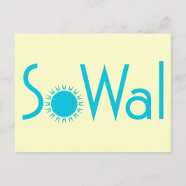 SoWal South Walton County met Sun Briefkaart