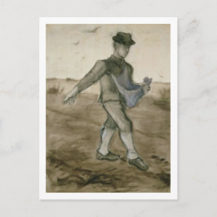 Sower, Vincent van Gogh Fine Art Briefkaart