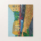 Sowerby Bridge Kanaalbekken Kunst Legpuzzel (Verticaal)