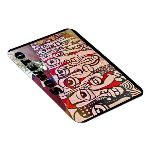 Soweto Art Zuid-Afrika Magneet (Rechterzijde)