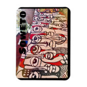 Soweto Art Zuid-Afrika Magneet (Verticaal)