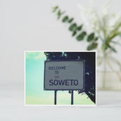 Soweto Welkom Durban Briefkaart (Staand voorkant)
