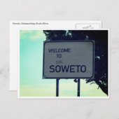 Soweto Welkom Durban Briefkaart (Voorkant / Achterkant)