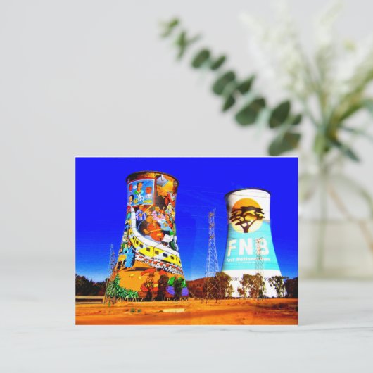 Soweto, Zuid-Afrika Briefkaart (Staand voorkant)