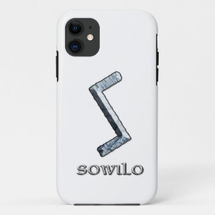 Sowilo rune symbool Case-Mate iPhone case