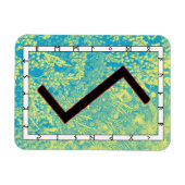 Sowilo Viking Rune Magnet - Succes! Magneet (Horizontaal)