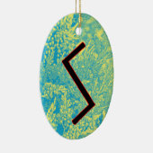 Sowilo Viking Rune Yule Ornament - Succes! (Rechts)