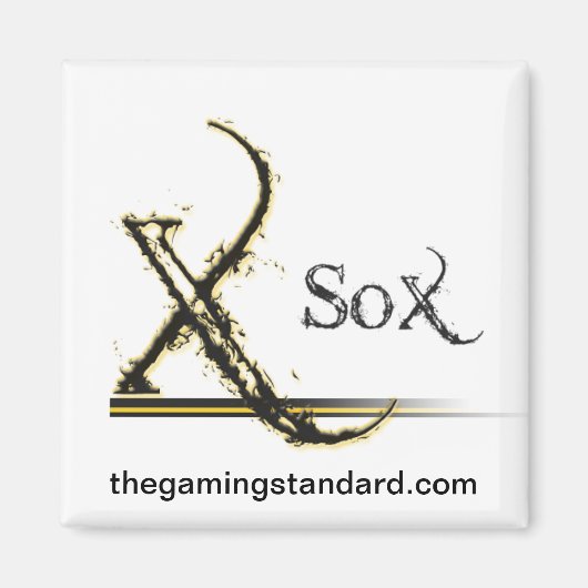 SoX de gamestandaard - magneet (Voorkant)