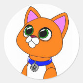 Sox The Cat Sticker (Voorkant)