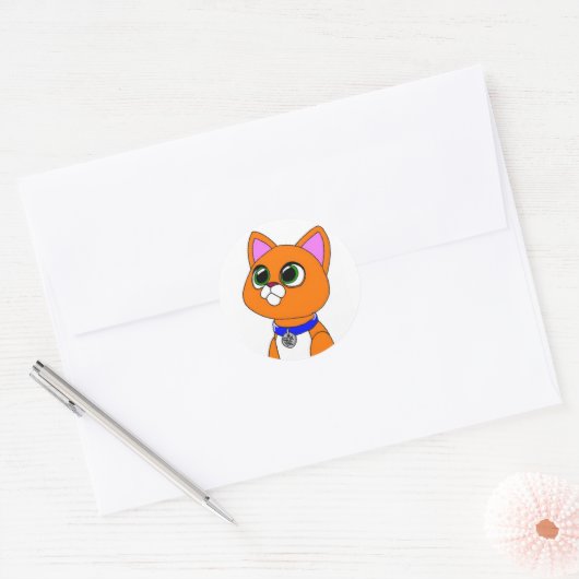 Sox The Cat Sticker (Envelop)