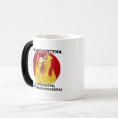 Soy antisistema... magische mok (Voorkant links)