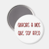 Soy Ateo Magneet (Voorkant / Achterkant)
