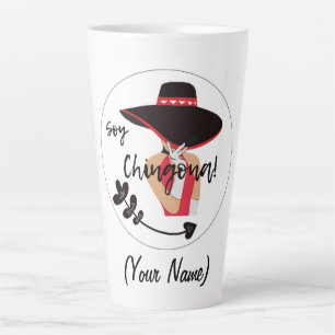 Soy Chingona Add Name Latte Mok