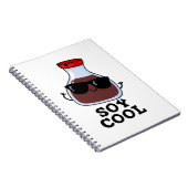 Soy Cool Funny Soy Saus Puns Notitieboek (Rechterzijde)