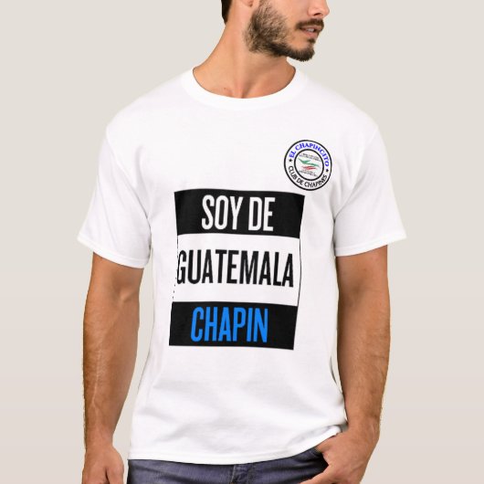 Soy De Guatemala Chapin Shirt 78 (Voorkant)