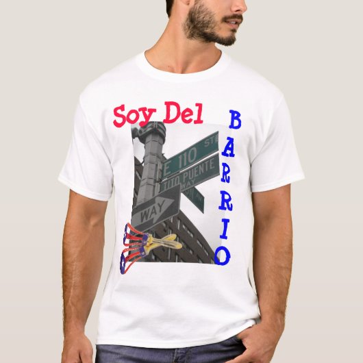 Soy Del Barrio T-shirt (Voorkant)