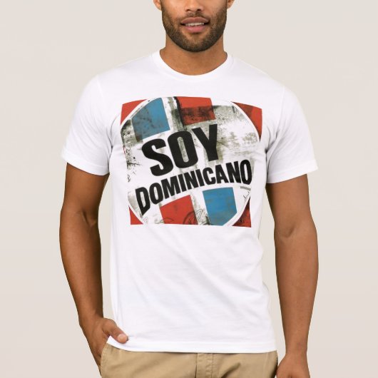 Soy Dominicano T-shirt (Voorkant)