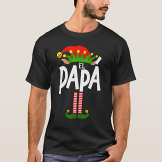Soy El Papá Elf Family Group Matching in het Spaan T-shirt