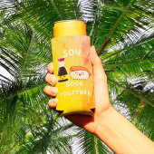 Soy Good Together Asian Food Pun Seltzer Blikjeskoeler