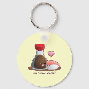Soy Happy Sleutelhanger
