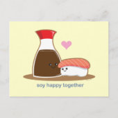 Soy Happy Together Briefkaart (Voorkant)
