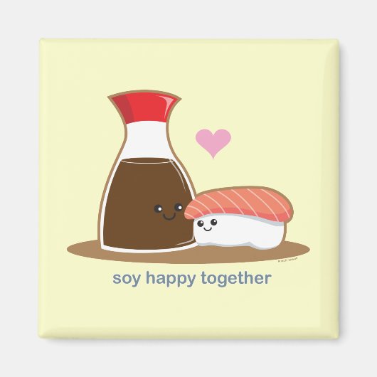 Soy Happy Together Magneet (Voorkant)