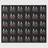 Soy Happy Together Soy Sauce Pun Dark BG Cadeaupapier (Vlak)