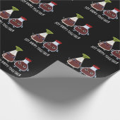 Soy Happy Together Soy Sauce Pun Dark BG Cadeaupapier (Hoek)