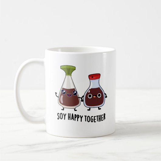 Soy Happy Together Soy Sauce Pun Koffiemok (Links)