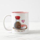 Soy Happy Tweekleurige Koffiemok (Links)